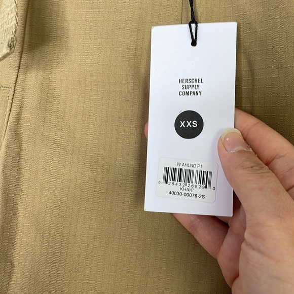 Nwt Herschel Khaki Ashland Pants - Picture 7 of 10